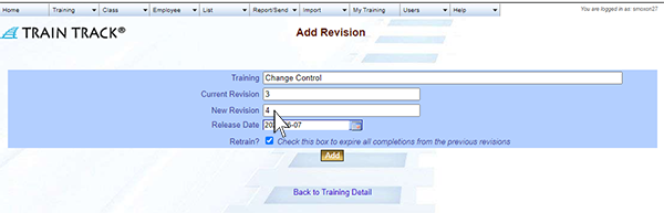 New Revision