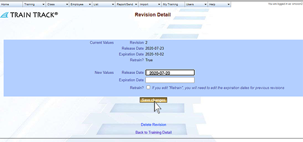 New Revision