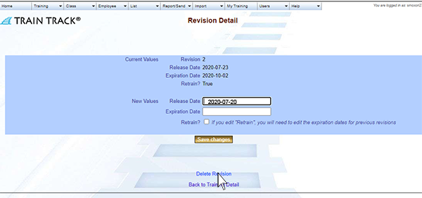 New Revision
