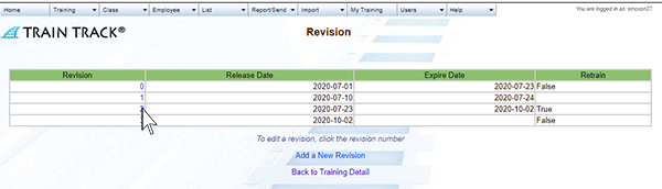 Add a New Revision